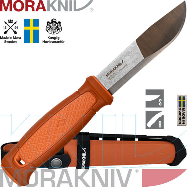 Morakniv Kansbol burnt orange knife